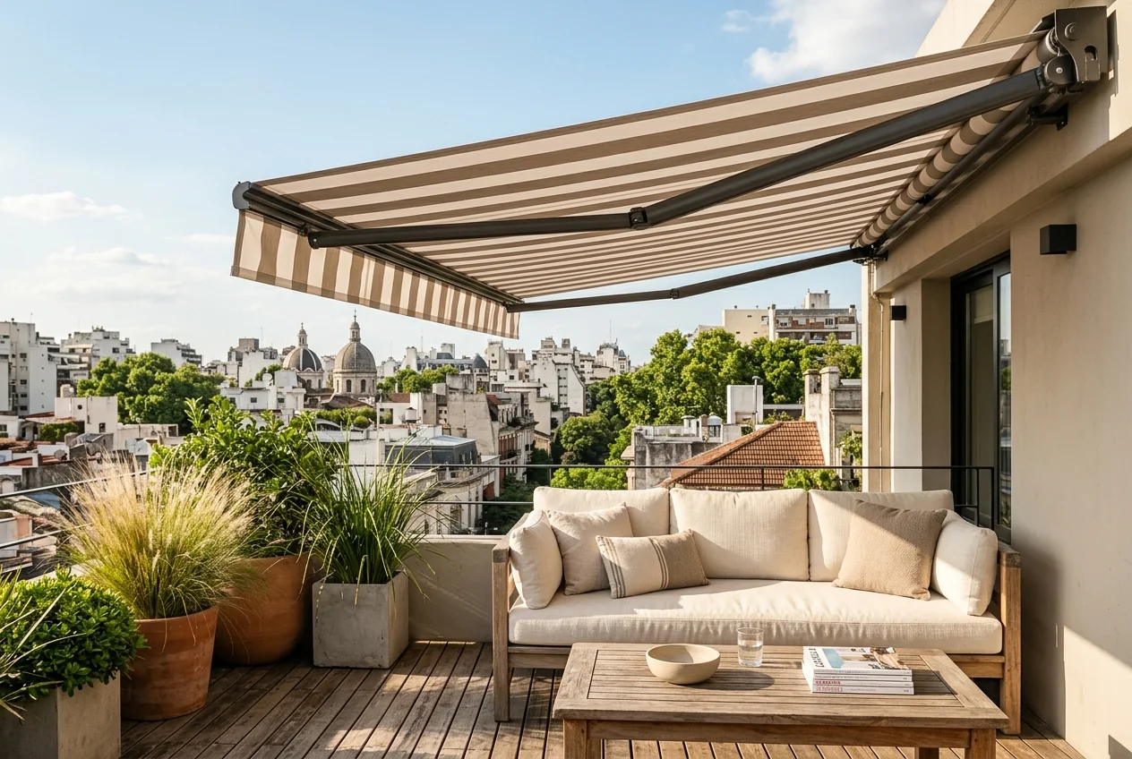 Terraza — toldos